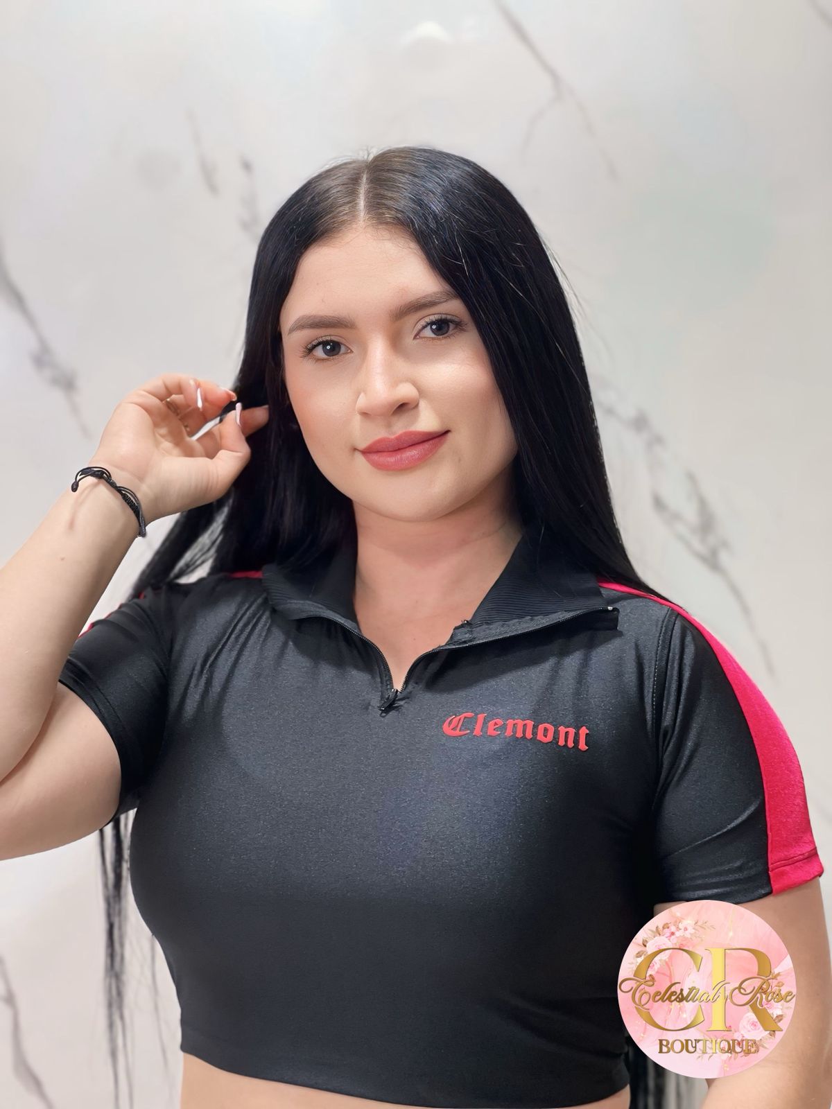 conjunto clemont lineas rojas